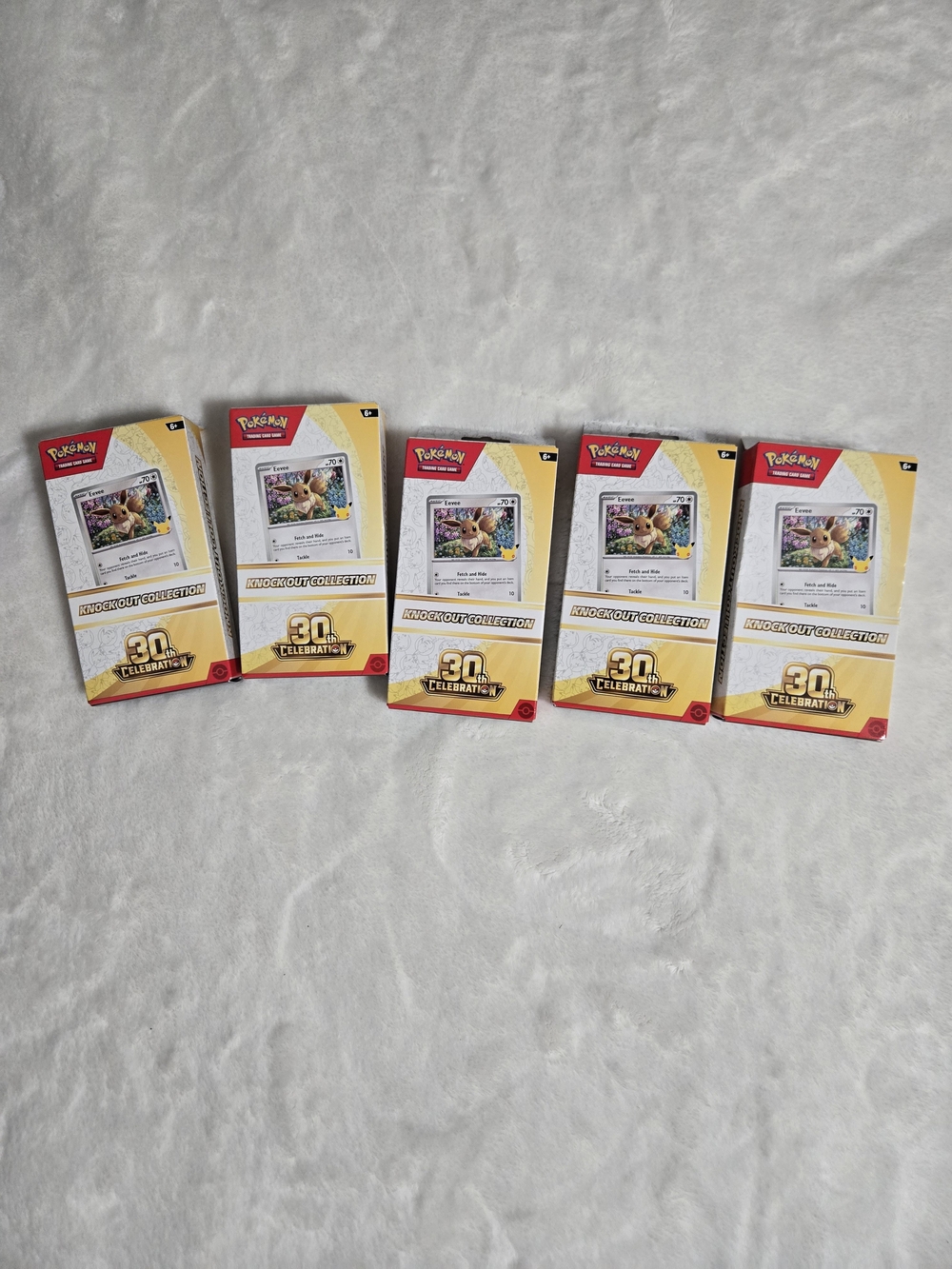 Pokémon TCG 30th Celebration Knock Out Collection Eevee Box
